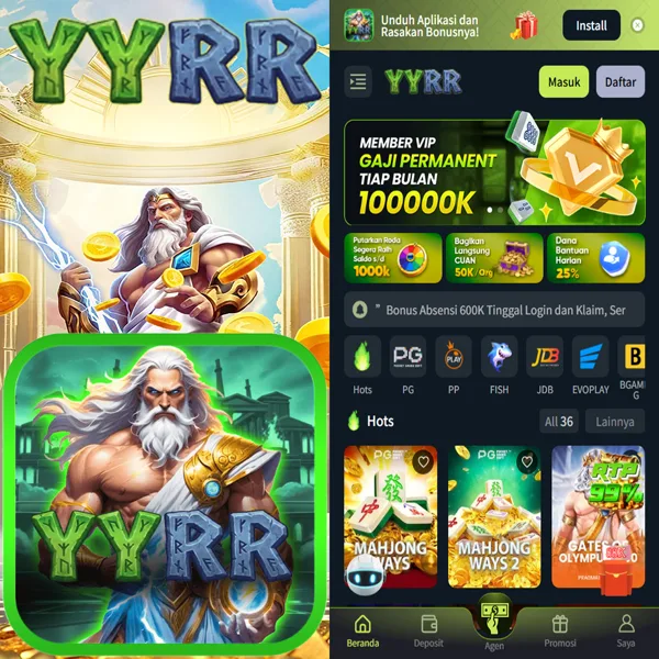 YYRR Slot Anti Rungkad Indonesia